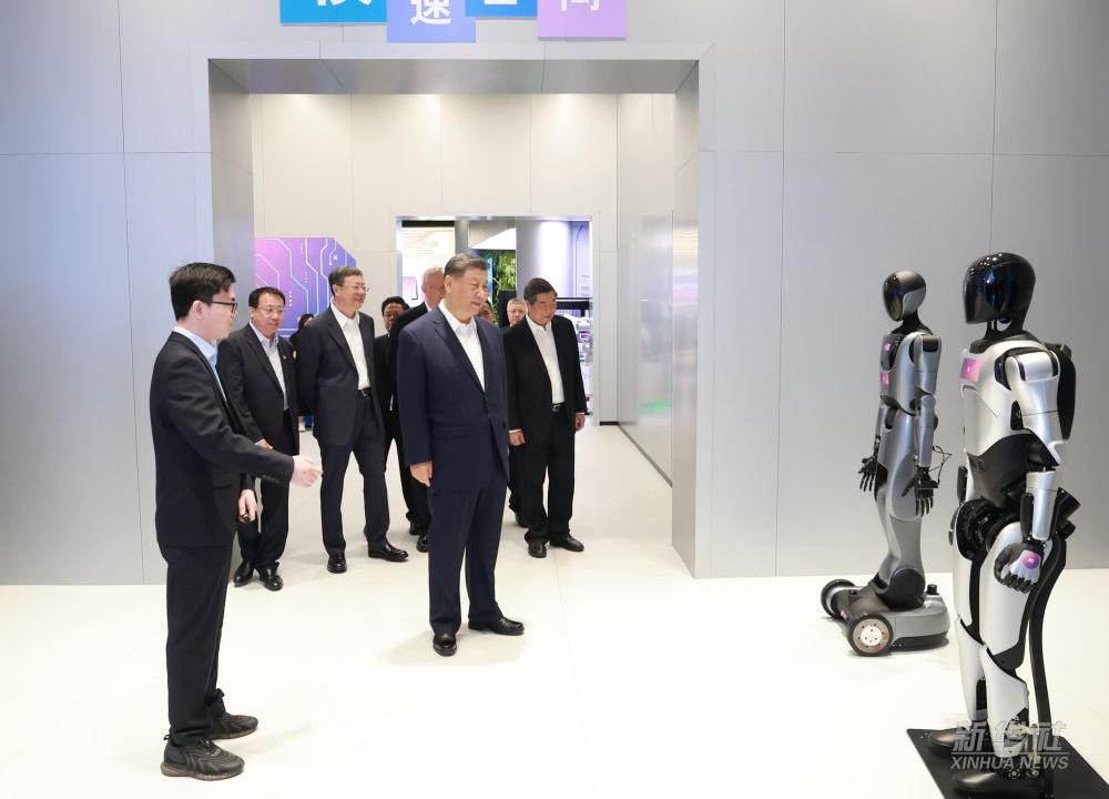 習近平總書記到上海調研，im電競代表具身智能行業匯報進展